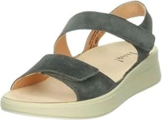 Think Wedge Sandaal - Dames - Schoenen - Grijs - Maat: 39 EU