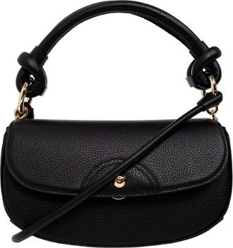 Ferragamo Salvatore Ferragamo Ladies Black Leather Glam Multifunctional Hybrid Bag