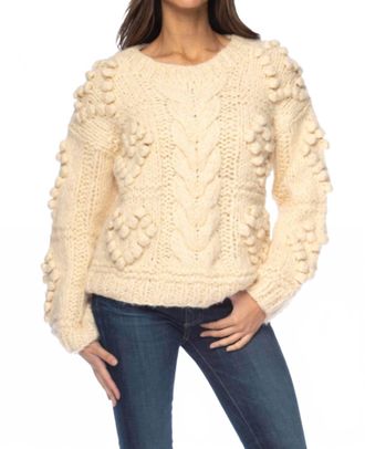 Tolani Elilah Sweater In Pearl