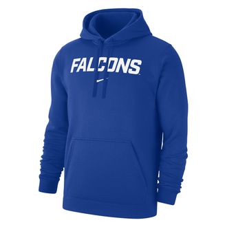 Nike Air Force Club Fleece Nike Mens College Pullover Hoodie in Blue | M31777USAA-RYL