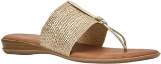 Andr&eacute; Assous Woven Sandal in Platino at Nordstrom, Size 6