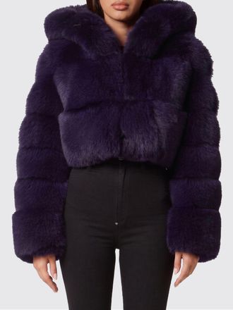 Philipp Plein Bomber Jacket with Fox Fur Hood