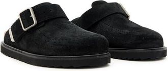 AllSaints Randal Mule in Black at Nordstrom, Size 10