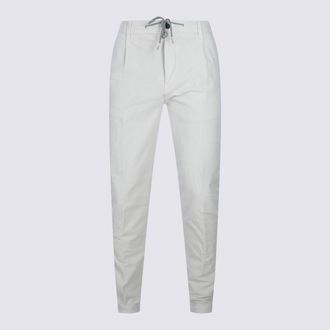 Eleventy Sand Cotton Pants