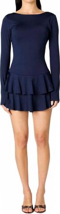 Nia Sienna Mini Dress In Midnight