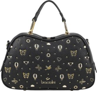 Braccialini Candy Bowler M - Dames - Handtassen - Zwart - ONE Size - Tassen