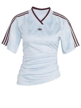 adidas Originals Rouched Foot Tee Azzurro