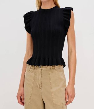 Rails Marci Sweater Top In Black