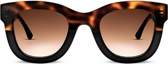 Thierry Lasry Stijlvolle zonnebril voor modieuze uitstraling - unisex - Zonnebrillen - Bruin - 49 MM - Accessoires