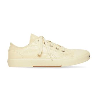 Balenciaga Schoenen, Dames, Wit, 39 EU, Leer, Crème Witte Lage Sneakers