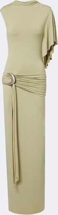 De La Vali Titan jersey maxi dress