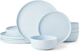 Mikasa Madison 12Pc Bone China Dinnerware Set, Service For 4