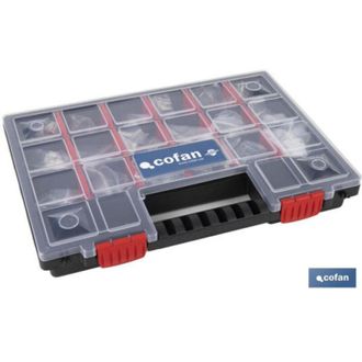 cofan Maletin Toricas 24,99x3,53 - 66,04x5,33, Maletas Surtidas De Juntas T&oacute;ricas, Conteniendo Un Surtido De 750 Y 330 Unidades De Juntas T&oacute;ricas De Estanqu