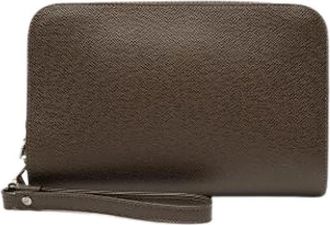 Louis Vuitton Pre-owned Baikal Clutch - Dames - Vintage Clutch - Bruin - ONE Size - Leer - Vintage