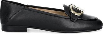 Liu Jo maxi-logo ballerina shoes - women - Calf Leather/Calf Leather/Calf Leather - 37 - Black
