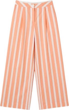 Thierry Colson Womens Loulou Stripe Pant In Pink