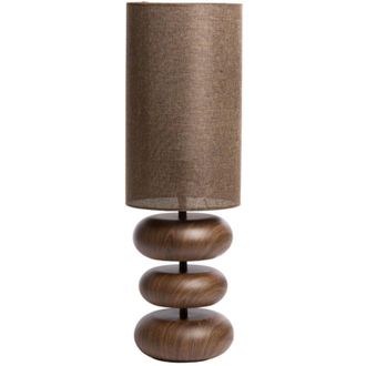 Light & Living L&aacute;mpara De Mesa - Danialo - Beige Marr&oacute;n - - Light&living