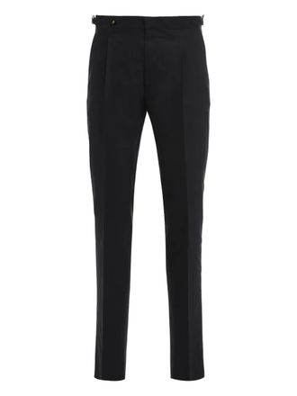 Moorer pleated trousers - Black