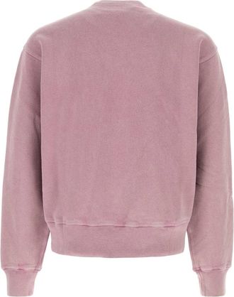 Our Legacy Mens Sweat Sweatshirt Pink Cotton Sweater