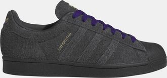 adidas Originals Mens Superstar ADV Shoes in Black Leather - Size UK 9.5