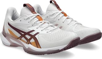 Asics Solution Speed FF 3 1042A250-102 Women White Pickleball Shoes RHS4125