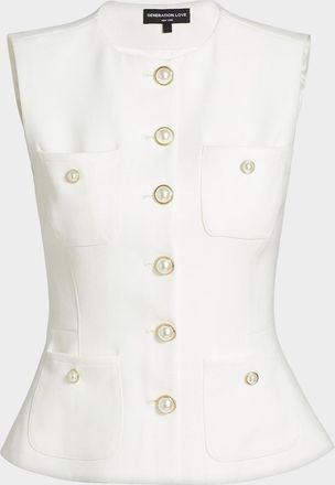 Generation Love Susanna Stretch Crepe Vest