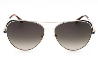 Kate Spade New York KATALINAGS Aviator Sunglasses - Gold