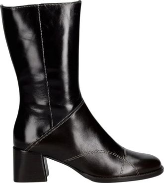 Billi Bi B1300 Enkellaarsjes - Dames - Schoenen - Bruin - Maat: 37 EU Leer