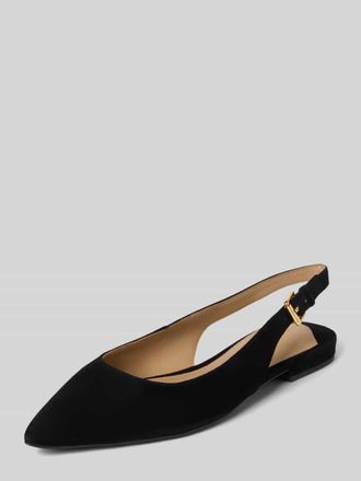 Lauren Ralph Lauren Ballerinas mit Dornschlie&szlig;e Modell LONDYN in Black, Gr&ouml;&szlig;e 36,5