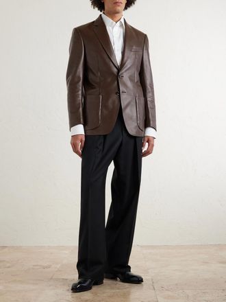 Tom Ford Leather Blazer