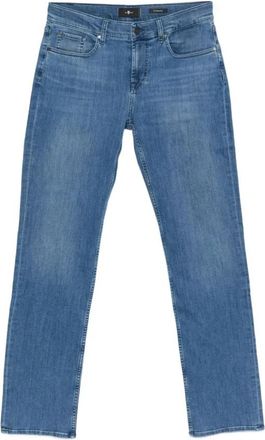 7 For All Mankind Standard Straight Leg Jeans - Heren - Regular Fit Jeans - Blauw - W33 - Jeans
