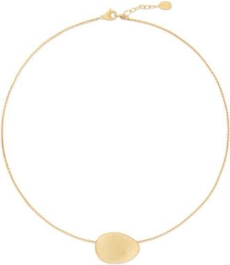 Marco Bicego Lunaria Pendant Necklace in 18K Gold at Nordstrom, Size 16.5