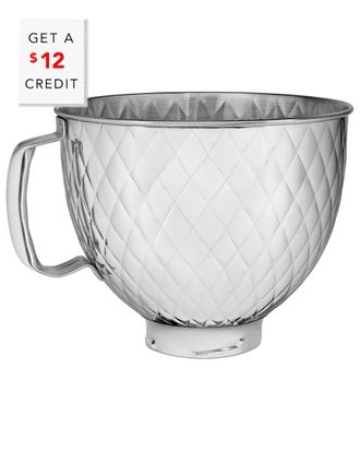 KitchenAid Kitchenaid 5Qt Tilt-Head Quilted Stainless Steel Bowl With $12 Credit