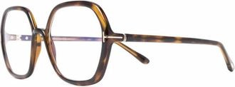 Tom Ford Optical Frame - Dames - Brillen - Bruin - 55 MM - Accessoires