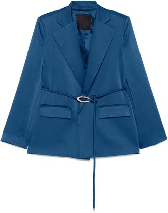 Liu Jo Blazer con revers a lancia - Blu