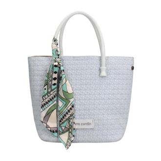 Pierre Cardin Aveline Lux Handtas - Dames - Tassen - Blauw - Maat: ONE Size Leer