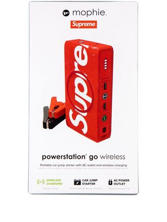 SUPREME Morphie Powerstation Go Wireless portable charger - unisex - PVC - One Size - Red