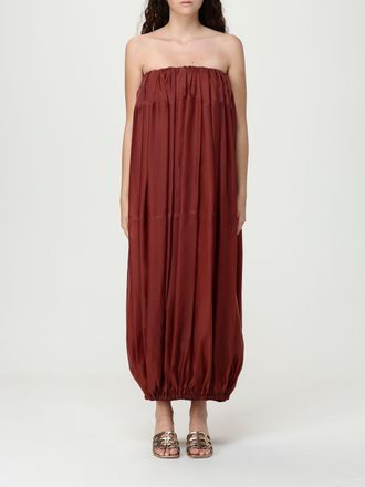 Ferragamo Dress FERRAGAMO Woman color Brick Red