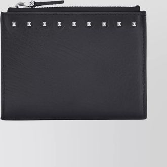 Valentino Garavani calf leather rockstud card holder