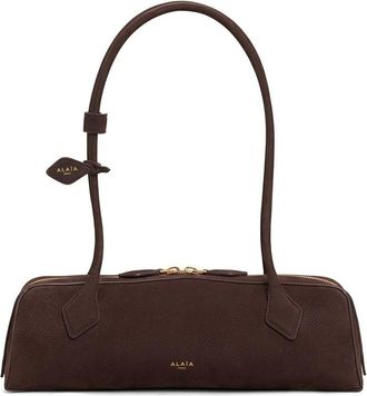 Alaia Le Teckel Medium In Nubuck Bags