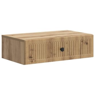 vidaXL Mesa Lateral Montada En La Pared 59 X 34,5 X 17 Cm Vidaxl