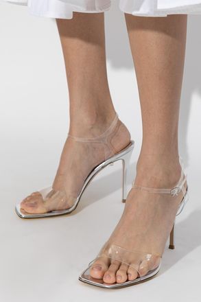 Gianvito Rossi Heeled Sandals Cher, Womens, Silver
