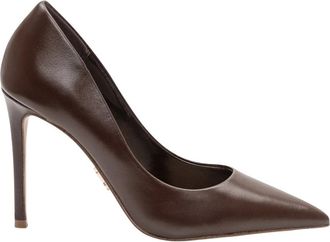 Steve Madden Thrive Pump - Dames - Pumps - Bruin - 38 EU - Leer - Schoenen