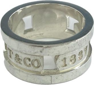 Tiffany & Co. 1837 Silver Silver 925 Band Ring (Pre-Owned)