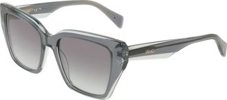 Liu Jo Lj829S Zonnebril - Dames - Accessoires - Grijs - Maat: 54 MM