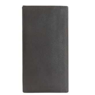 Bulgari Pre-owned Vintage Lange Portemonnee (Bi-fold) - Dames - Vintage Accessoires - Zwart - ONE Size - Leer - Vintage