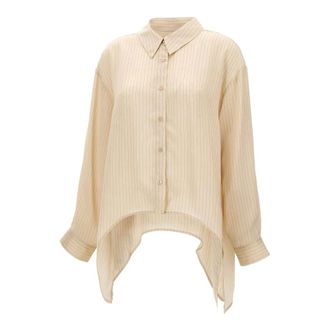 Birgitte Herskind Shirts, female, Beige, Size: XL Enrico Shirt