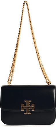 Tory Burch Tory Burch Eleanor Black Lear Crossbody Bag