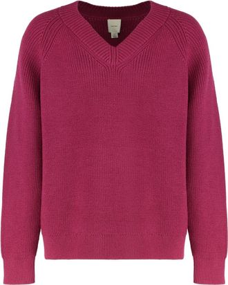 Calvin Klein Hombre, Jerseys, Rojo, Talla: XL