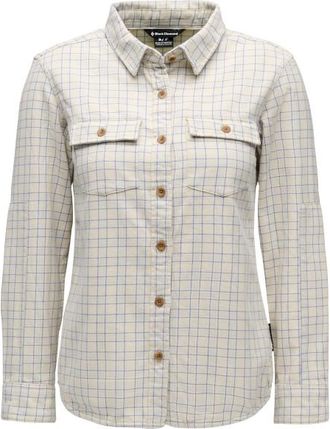 Black Diamond Project Twill L/S Shirt Hemd f&uuml;r Damen | grau